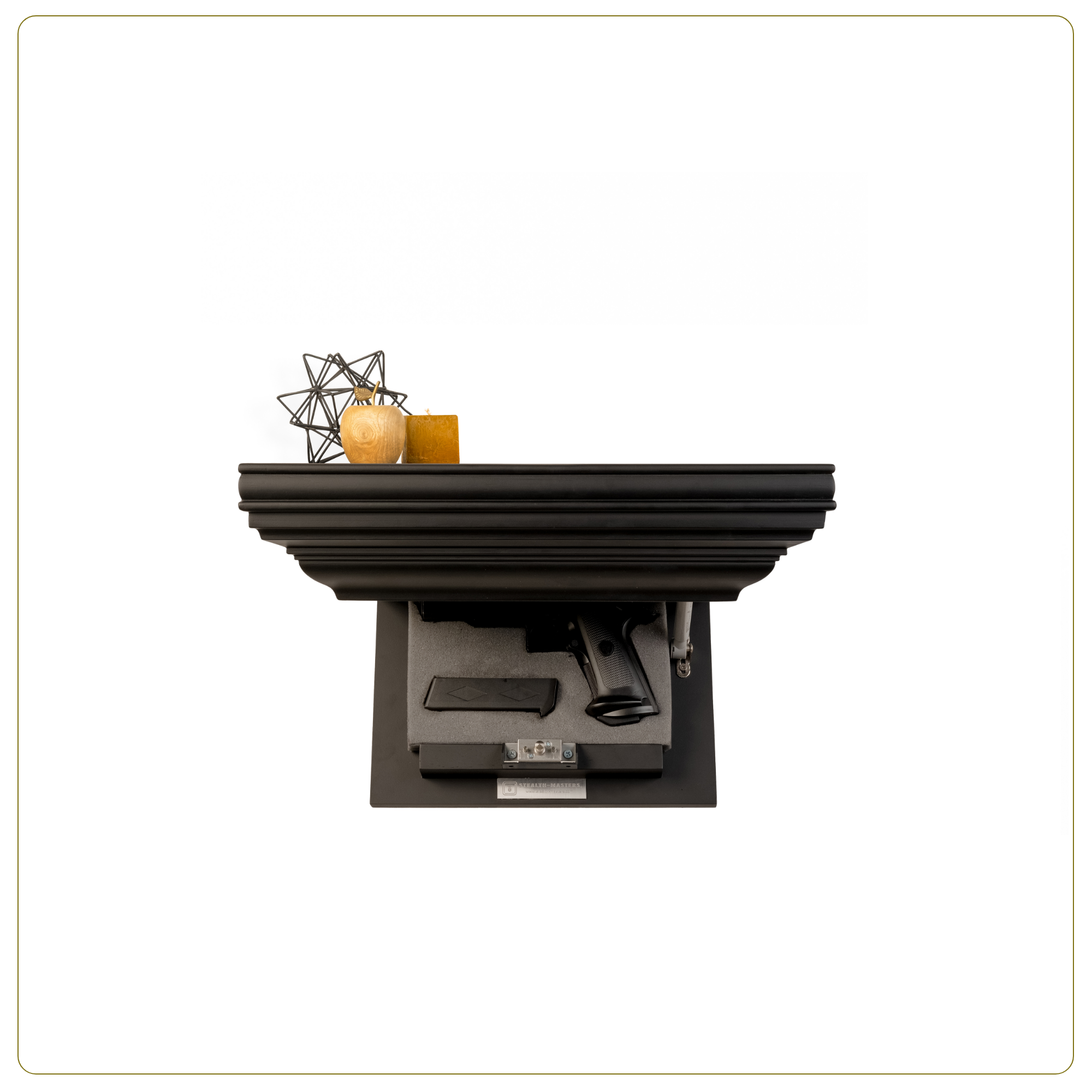 Bravo Pistol Concealment Shelf (Night Black)