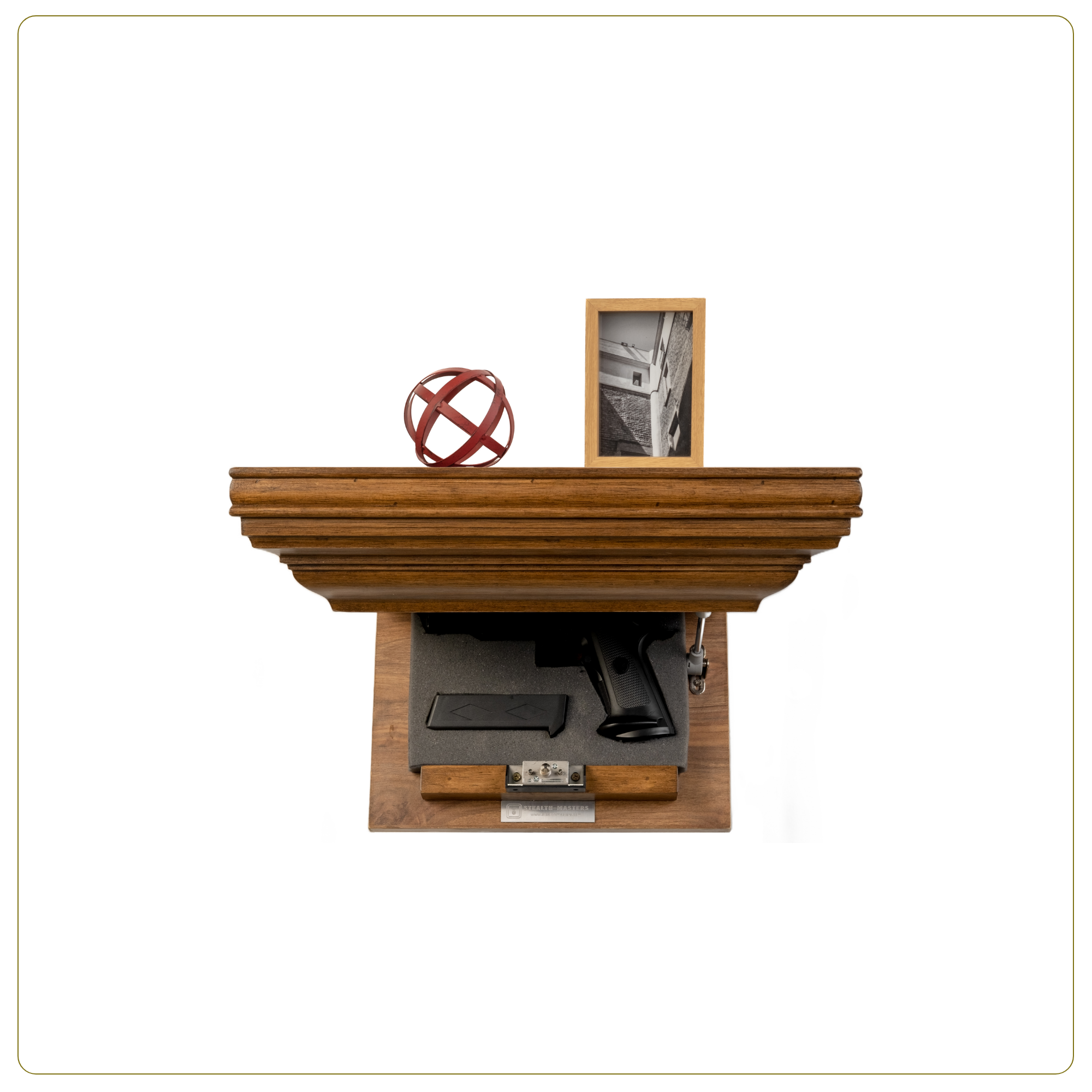 Bravo Pistol Concealment Shelf (Espresso)