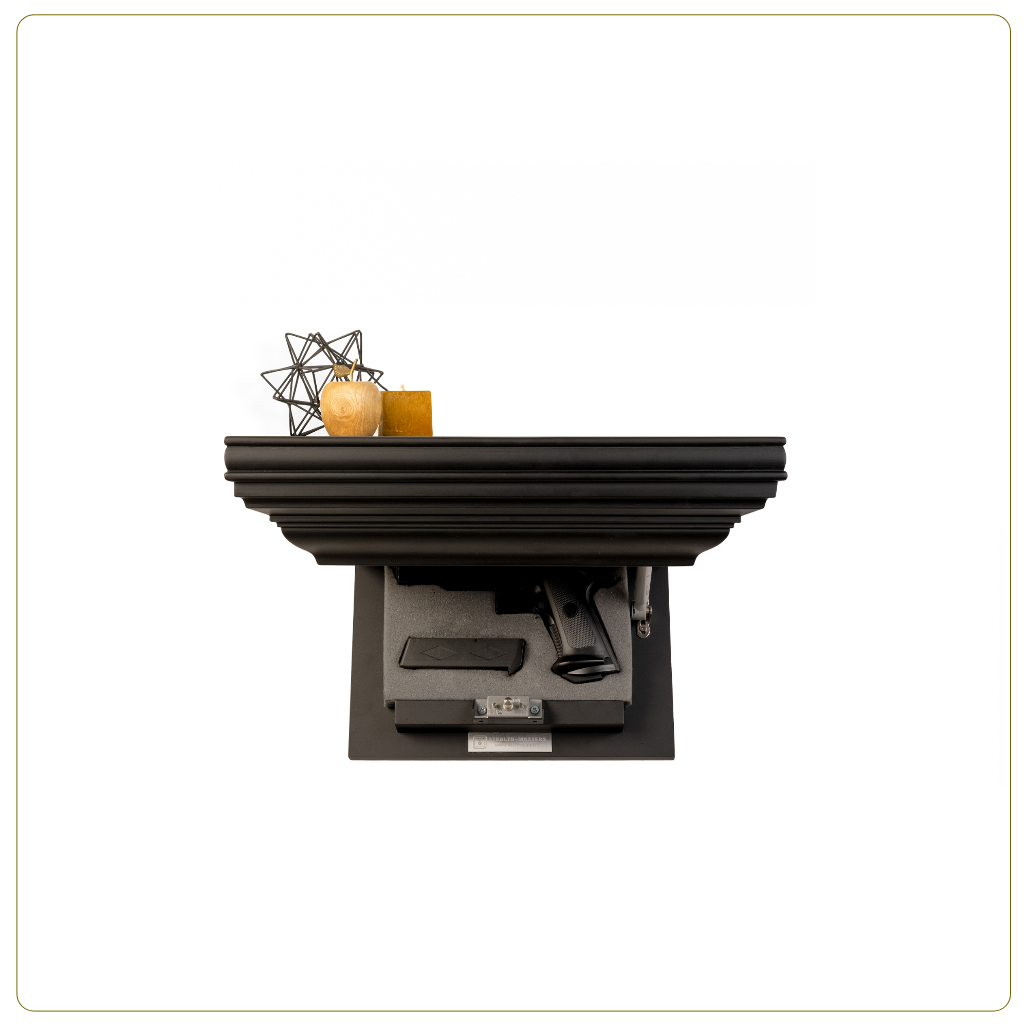 Bravo Small Concealment Shelf (Night Black)