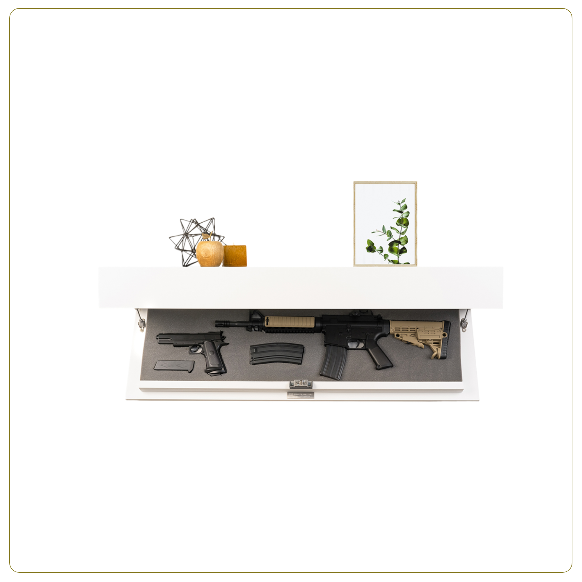 Yankee Large Concealment Shelf (Brilliant White)